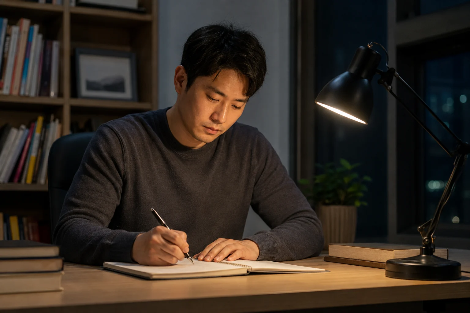 음주운전 반성문 작성법 관련 절차를 준비하는 모습